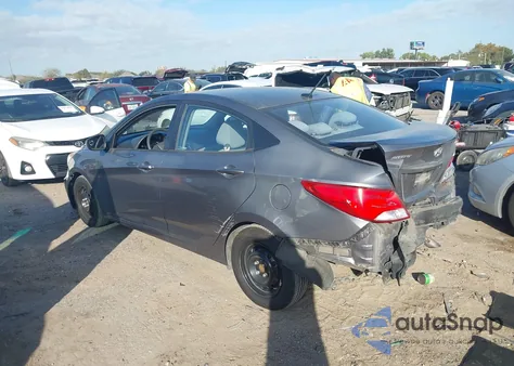 2016 Hyundai Accent Se z USA, uszkodzony, nr VIN KMHCT4AE4GU038707